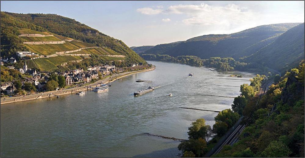 Hotel Cafe Post Rüdesheim am Rhein Exterior foto