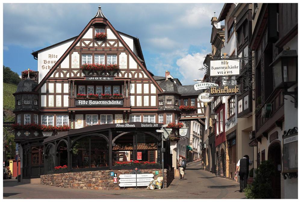 Hotel Cafe Post Rüdesheim am Rhein Exterior foto