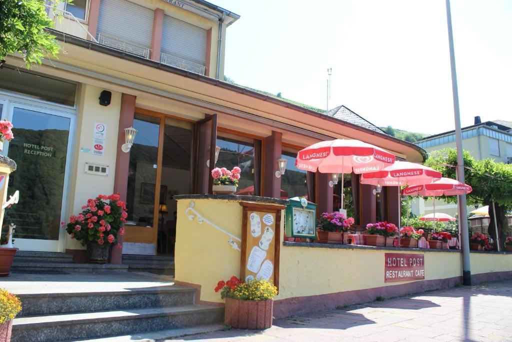 Hotel Cafe Post Rüdesheim am Rhein Exterior foto