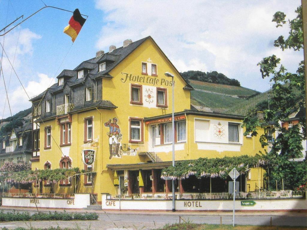 Hotel Cafe Post Rüdesheim am Rhein Exterior foto
