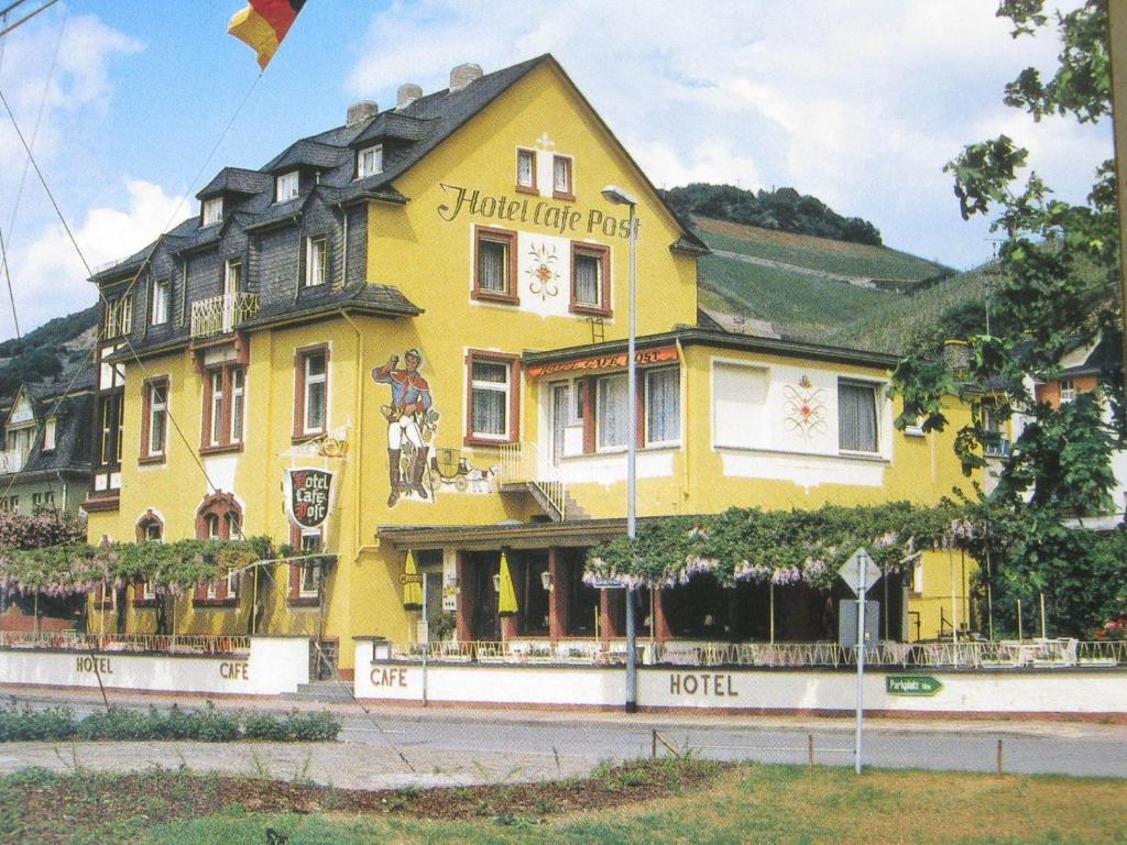 Hotel Cafe Post Rüdesheim am Rhein Exterior foto