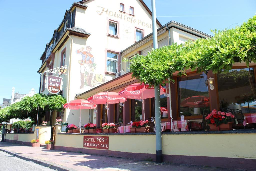 Hotel Cafe Post Rüdesheim am Rhein Exterior foto